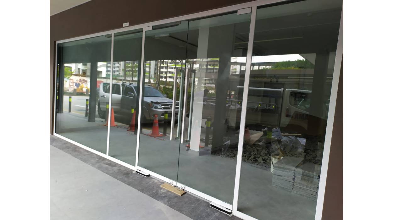 Office Shop Front Glass