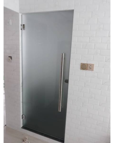 Toilet / Bedroom Frosted Entrance Door